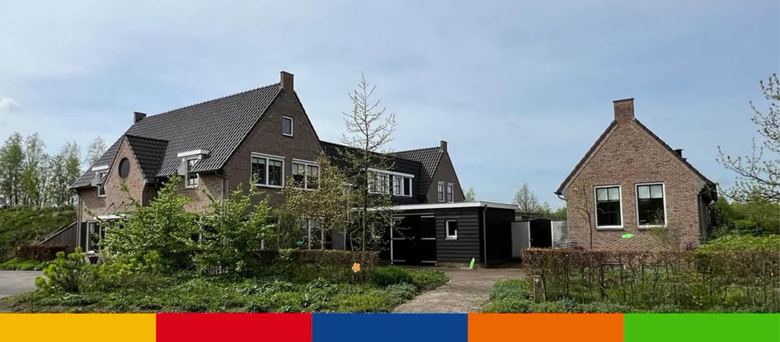 Het gebouw van Kinderhospice het Binnenveld in Barneveld